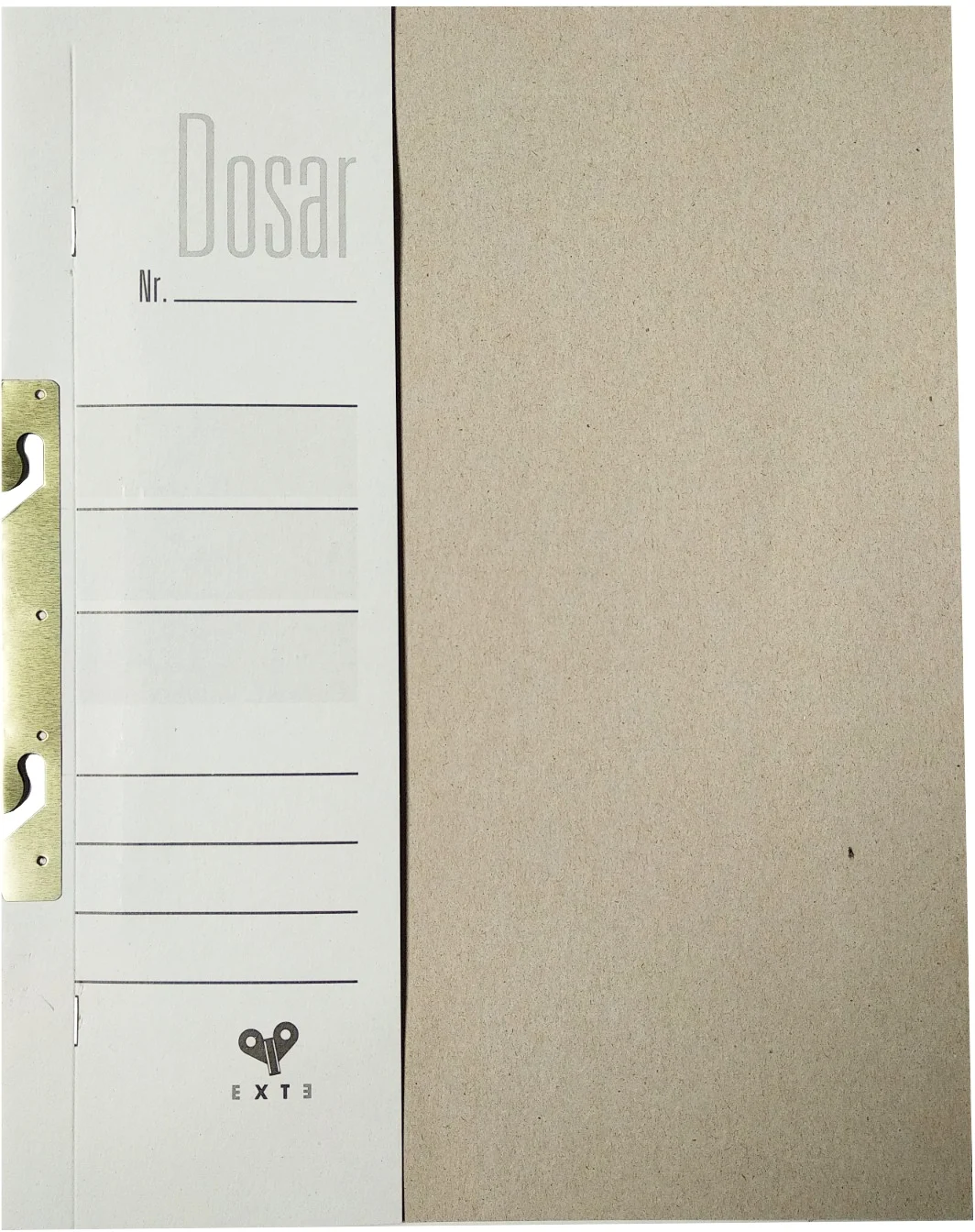 Dosar A4 din carton de incopciat 1/2, 25 buc/set EXTE – imaginea 2