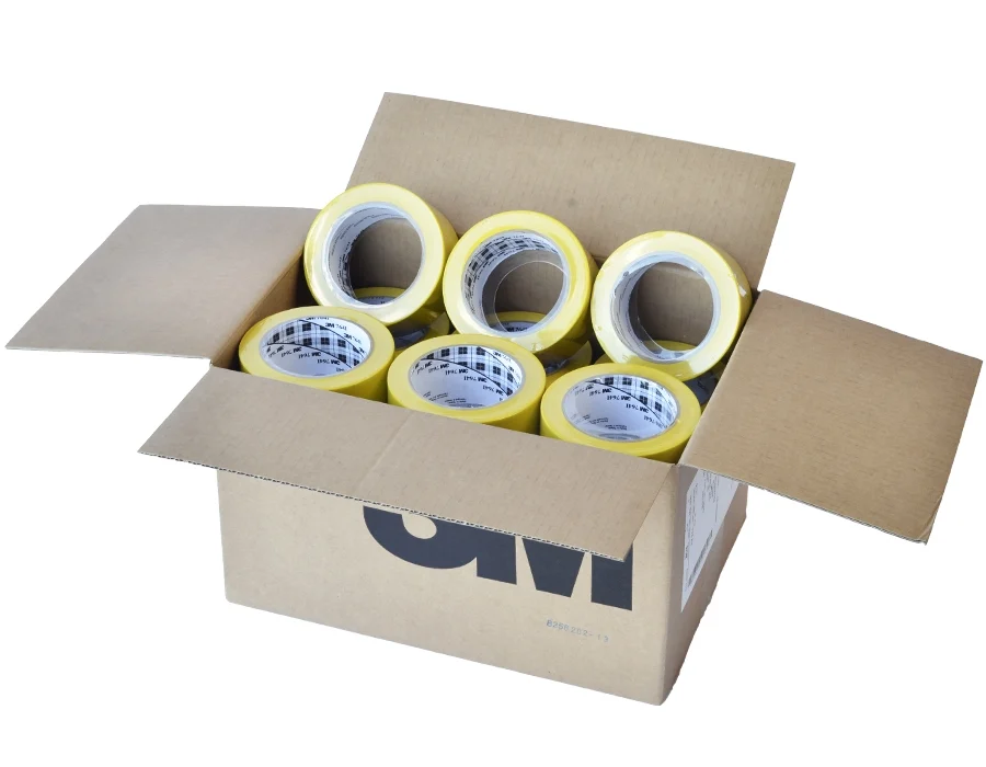 Cutie 24 bucati banda de marcat locatie 50 mm x 33 m galben 3M