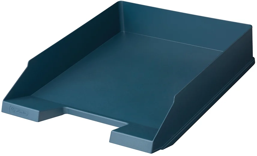 Tavita corespondenta A4-C4, plastic reciclat, Blue Angel Herlitz – imaginea 2