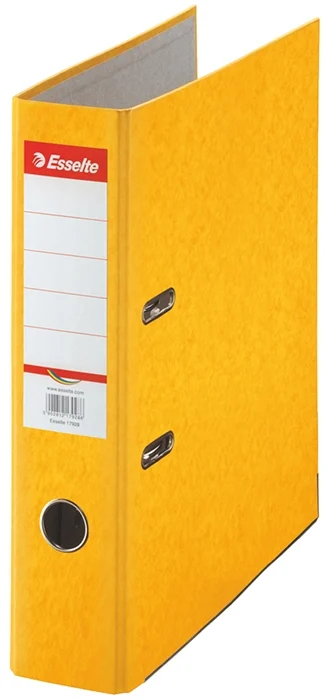 Biblioraft Rainbow, carton prespan, partial reciclat, certificare FSC, A4, 75 mm, Esselte – imaginea 3