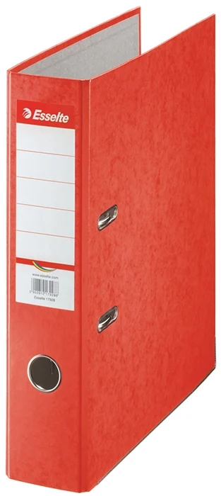 Biblioraft Rainbow, carton prespan, partial reciclat, certificare FSC, A4, 75 mm, Esselte – imaginea 5