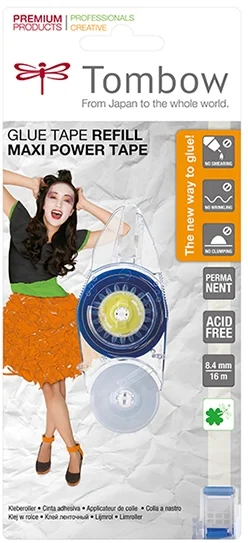 Rezerva banda lipire Maxi Power, 8.4 mm x 16 m, Tombow – imaginea 3