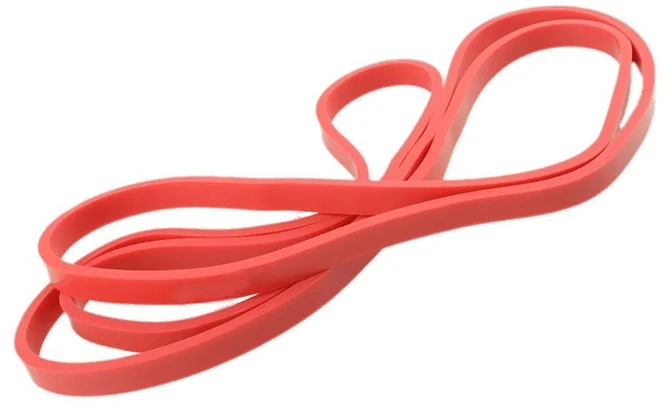 Elastic bani 60/5 mm latime rosu 1 kg