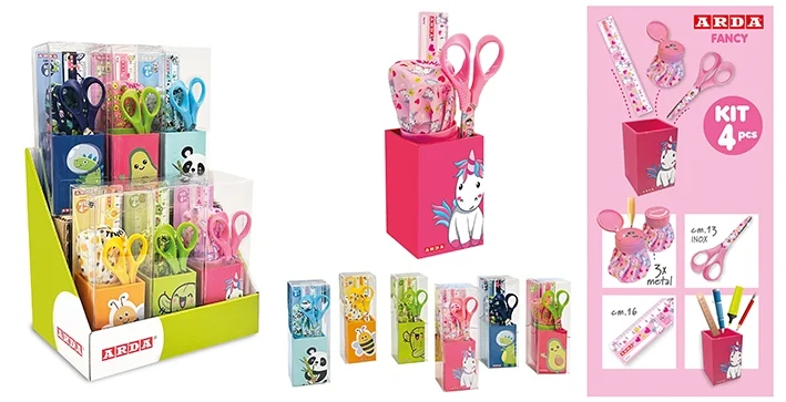 Kit scolar, Fancy, diverse culori, Arda – imaginea 2